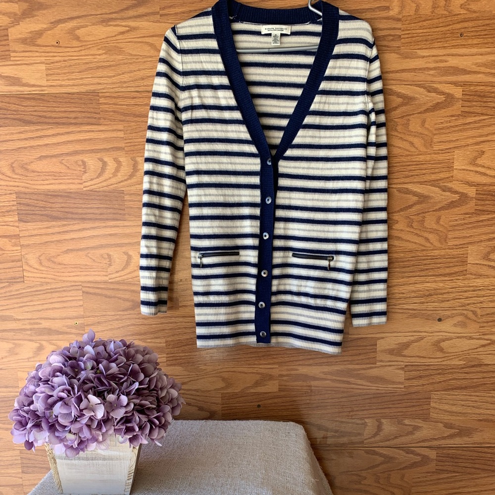Button down sweater